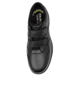 COLORADO Casuals-RESET ADJ BLACK LEATHER