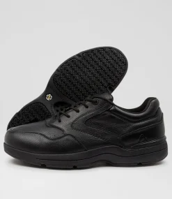 COLORADO Casuals-Reset Lace M Black Leather Lace Up Flats