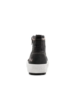 Women BLOWFISH Sneakers-Rev Black Smoked Canvas Sneakers