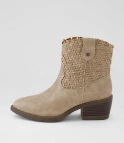 Women BLOWFISH Boots-Ricky Oak Ankle Boots