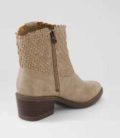 Women BLOWFISH Boots-Ricky Oak Ankle Boots