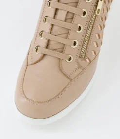 Women SUPERSOFT Comfort|Sneakers-Riki Blush Rose Gold Leather Sneakers
