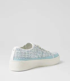 Women I LOVE BILLY Sneakers-Ringa Pale Blue Tweed Sneakers