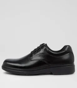 COLORADO Junior School Shoes-ROAR YTH D HALF BLACK