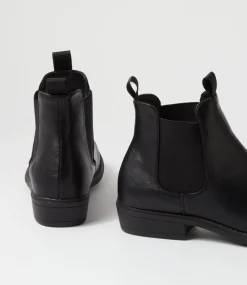 Women I LOVE BILLY Boots-Roma Black Ankle Boots
