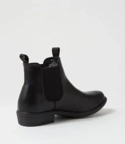 Women I LOVE BILLY Boots-Roma Black Ankle Boots