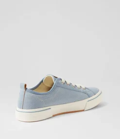 Women I LOVE BILLY Sneakers-Rontello Slate Blue Canvas Sneakers