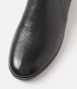 Women DIANA FERRARI Boots-RORE DF BLACK BLACK HEEL LEATHER