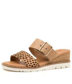 Women I LOVE BILLY Wedges|Heels-Rosel Cheetah Latte Multi Sandals