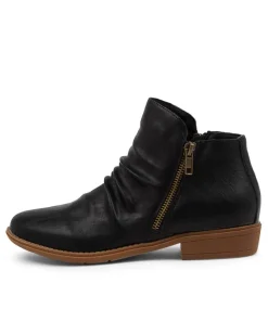 Women I LOVE BILLY Boots-Rosie Black Ankle Boots