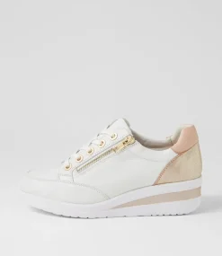 Women SUPERSOFT Comfort|Sneakers-Rossie White Multi Sneakers