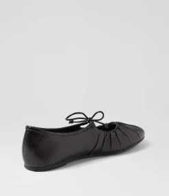 Women I LOVE BILLY Flats-Rotellie Black Shine Patent Pu Flat Shoes