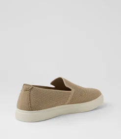 UNCUT Sneakers|Casuals-Row Natural Fabric Sneakers