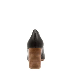 Women DIANA FERRARI Heels-SABENA BLK-NAT HEEL LTHER