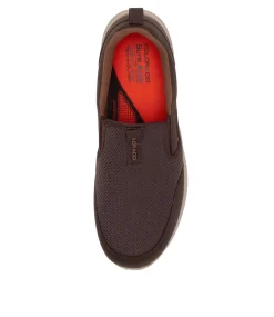 COLORADO Sneakers|Casuals-SAKA BROWN FABRIC SNEAKERS