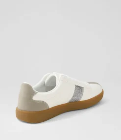 Women I LOVE BILLY Sneakers-Saltine Grey White Silver Multi Sneakers