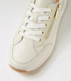 Women SUPERSOFT Comfort|Sneakers-Samm Cream Leather Sneakers