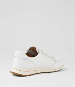 Women SUPERSOFT Comfort|Sneakers-Samm White Leather Sneakers