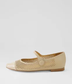 Women TOP END Flats-Sandor Cafe Patent Leather Ballet Flats