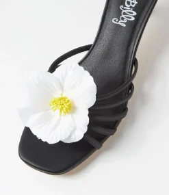 Women I LOVE BILLY Heels|Sandals-Sanikah Black Sandals