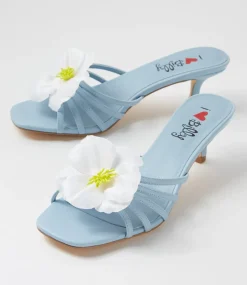 Women I LOVE BILLY Heels|Sandals-Sanikah Mid Blue Sandals