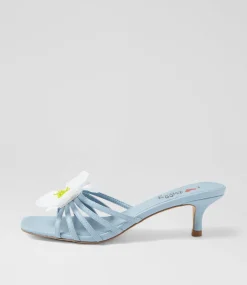 Women I LOVE BILLY Heels|Sandals-Sanikah Mid Blue Sandals