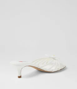 Women I LOVE BILLY Heels|Sandals-Sanikah White Sandals