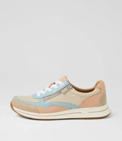 Women SUPERSOFT Comfort|Sneakers-Sashing Light Grey Almond Multi Sneakers