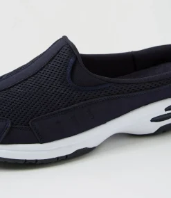Women I LOVE BILLY Sneakers-Savoca Navy White Fabric Sneakers