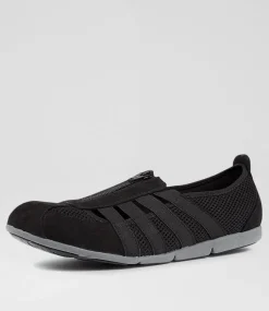 Women SUPERSOFT Comfort|Sneakers-Scottie Black Mesh Sneakers