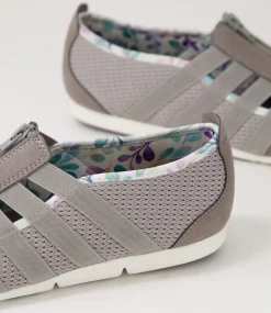 Women SUPERSOFT Comfort|Sneakers-Scottie Light Grey Lilac Field Lining Mesh Sneakers
