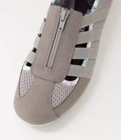 Women SUPERSOFT Comfort|Sneakers-Scottie Light Grey Lilac Field Lining Mesh Sneakers