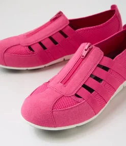 Women SUPERSOFT Comfort|Sneakers-Scottie Pink Mesh Sneakers
