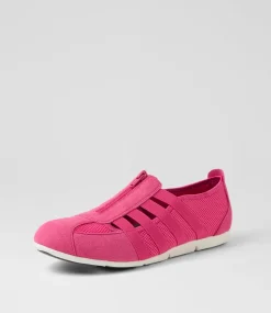 Women SUPERSOFT Comfort|Sneakers-Scottie Pink Mesh Sneakers