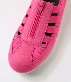 Women SUPERSOFT Comfort|Sneakers-Scottie Pink Mesh Sneakers