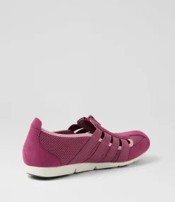 Women SUPERSOFT Comfort|Sneakers-Scottie Plum Lavender Lining Fabric Sneakers