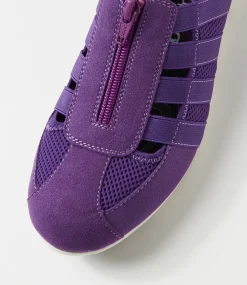 Women SUPERSOFT Comfort|Sneakers-Scottie Purple Mesh Sneakers