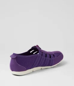 Women SUPERSOFT Comfort|Sneakers-Scottie Purple Mesh Sneakers