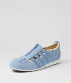 Women SUPERSOFT Comfort|Sneakers-Scottie Sky Bright Yellow Lining Fabric Sneakers