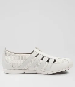 Women SUPERSOFT Comfort|Sneakers-Scottie White Metallic Mesh Sneakers