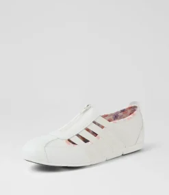 Women SUPERSOFT Comfort|Sneakers-Scottie White Pansy Lining Fabric Sneakers