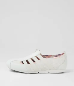 Women SUPERSOFT Comfort|Sneakers-Scottie White Pansy Lining Fabric Sneakers