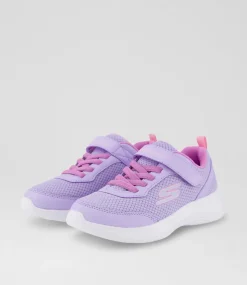 SKECHERS Sport School Shoes-Selectors Junior Lavender Sneakers