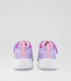 SKECHERS Sport School Shoes-Selectors Junior Lavender Sneakers