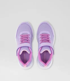 SKECHERS Sport School Shoes-Selectors Junior Lavender Sneakers