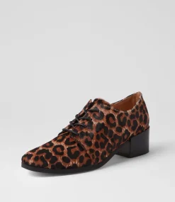 Women DIANA FERRARI Heels-Serfina Leopard Pony Heels