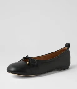 Women I LOVE BILLY Flats-Sesiko Black Flat Shoes
