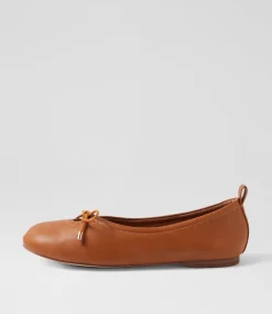 Women I LOVE BILLY Flats-Sesiko Tan Flat Shoes