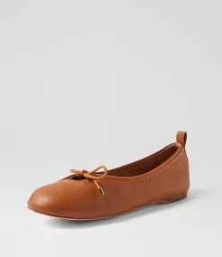 Women I LOVE BILLY Flats-Sesiko Tan Flat Shoes