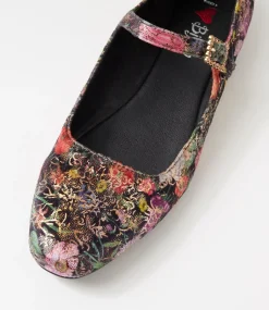 Women I LOVE BILLY Flats-Shali Majestic Velvet Flat Shoes